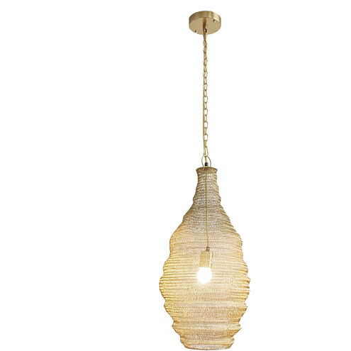 Canada 1 Light 12 inch Gold Pendant Ceiling Light